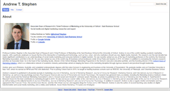 Desktop Screenshot of andrewstephen.net